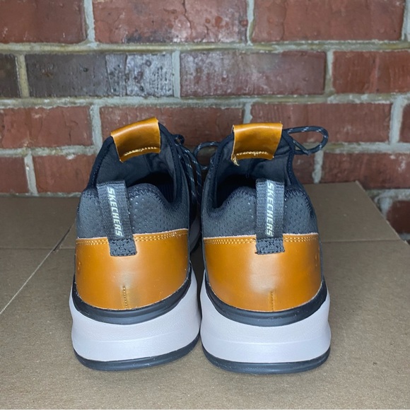 Skechers Relven Hemson Men's Leather Sneakers Size 10.5 - Picture 7 of 11